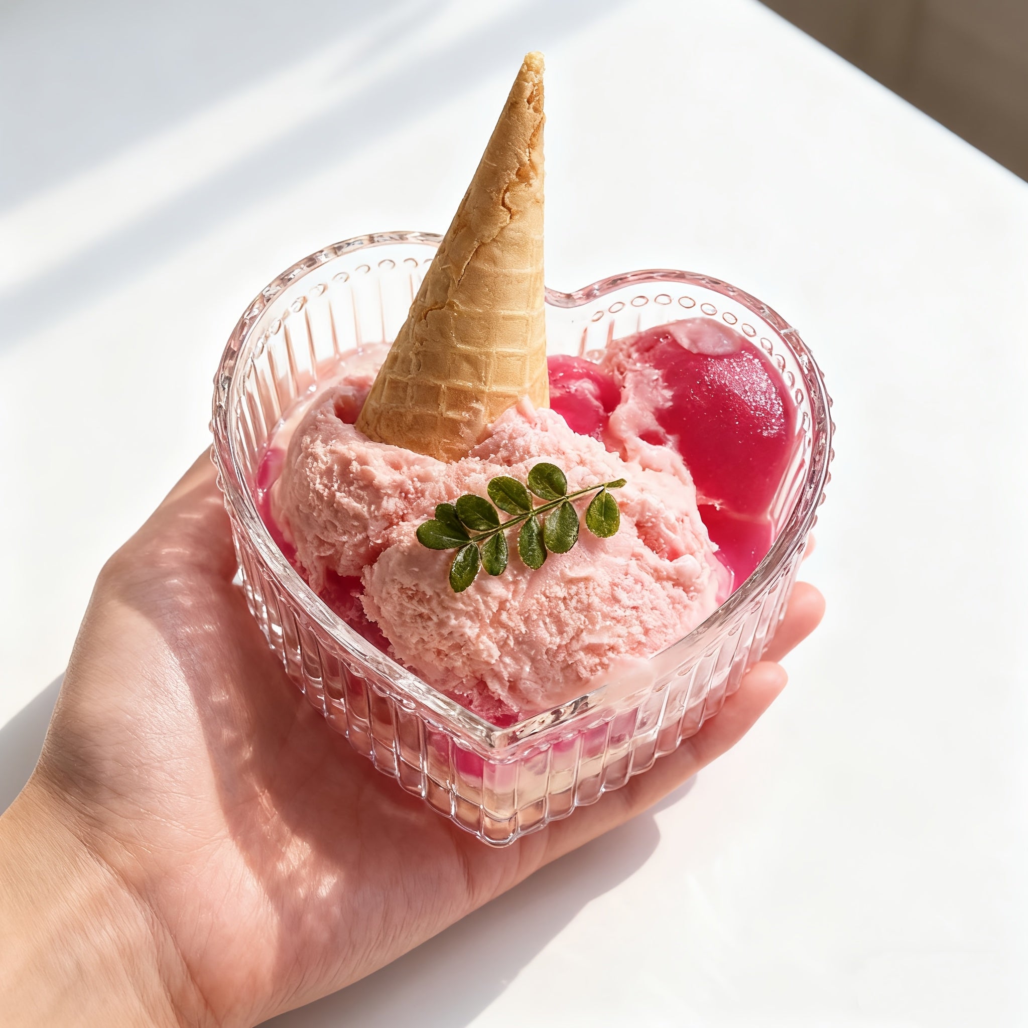 Heart-Shaped Glass Bowls Available in Sets of 6, 8, 12, Or 16, Perfect for Ice Cream, Jewelry, And Cakes. These Decorative Bowls Feature Lovely Designs And Serve As Small Dessert Plates Or Organizers for Additions